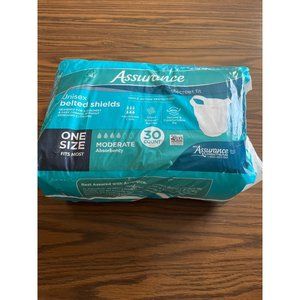 Assurance Unisex Belted Shields NWT